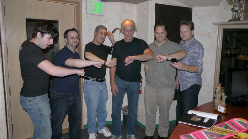 Illustration for article titled Christopher "Doc Brown" Lloyd Hard at Work on New Back to the Future Game